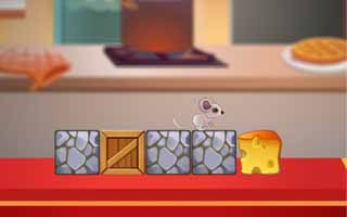 ロジックパズルゲームのネズミとチーズです ロジックパズルゲームのネズミとチーズです